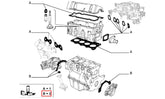 Doblo Motor Contası Takım Alt + Üst Şema